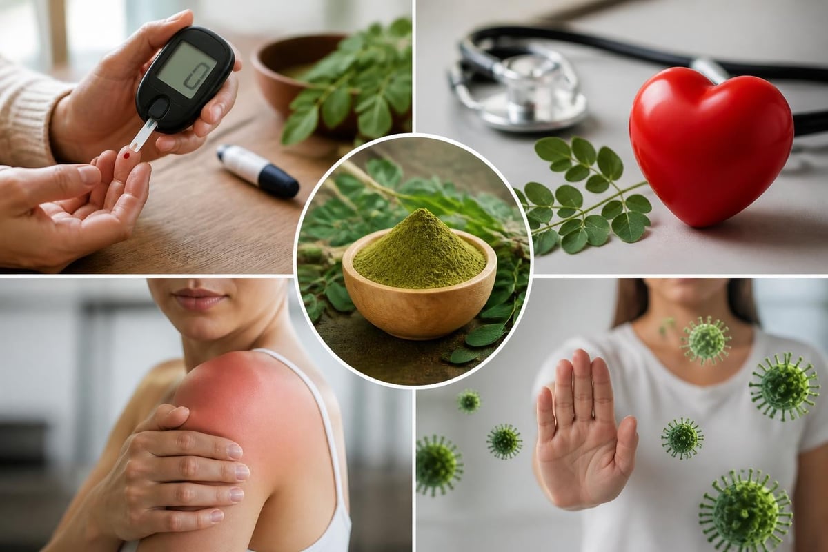 Bienfaits thérapeutiques du moringa