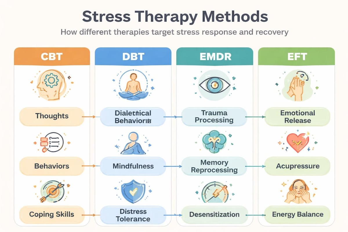 Therapeutic approaches to stress