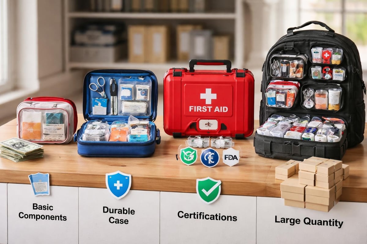 First aid kit value factors