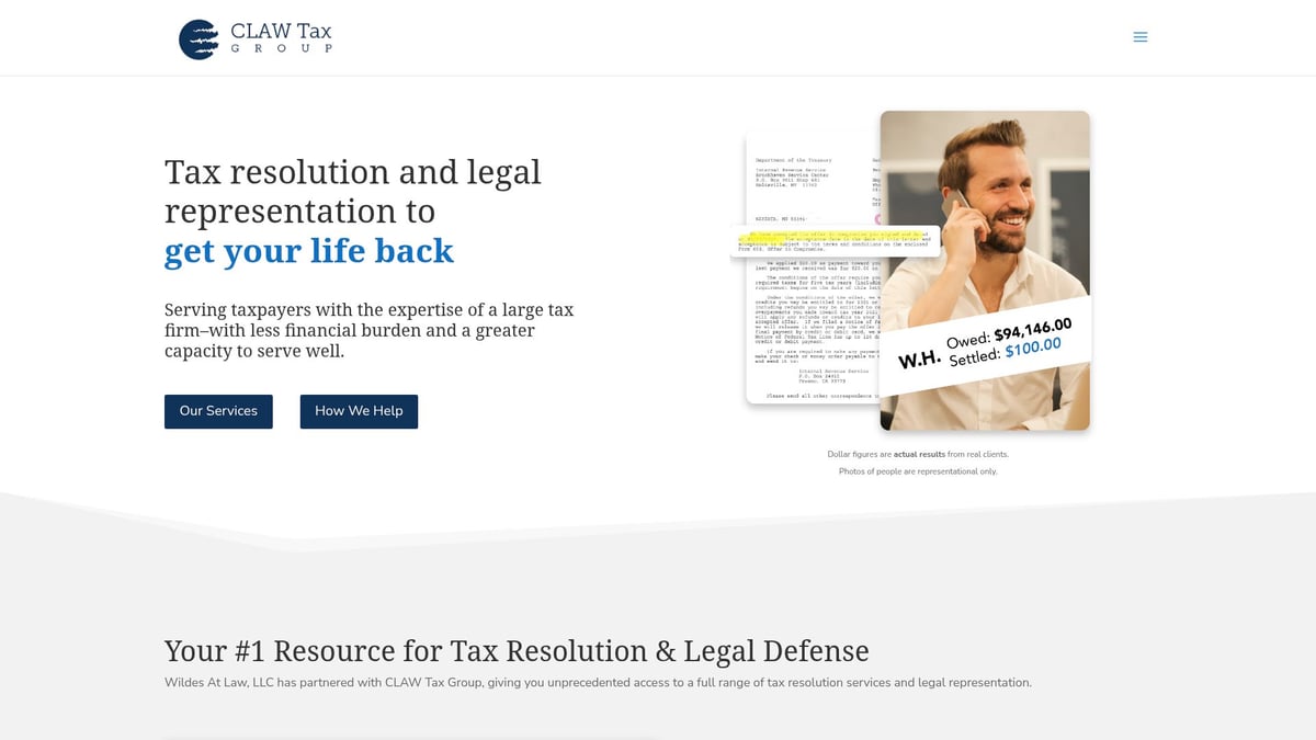 Top 9 Highest Rated Tax Relief Companies to Trust in 2026 - CLAW Tax Group