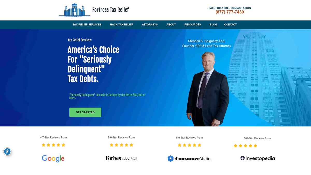 Top 9 Highest Rated Tax Relief Companies to Trust in 2026 - Fortress Tax Relief