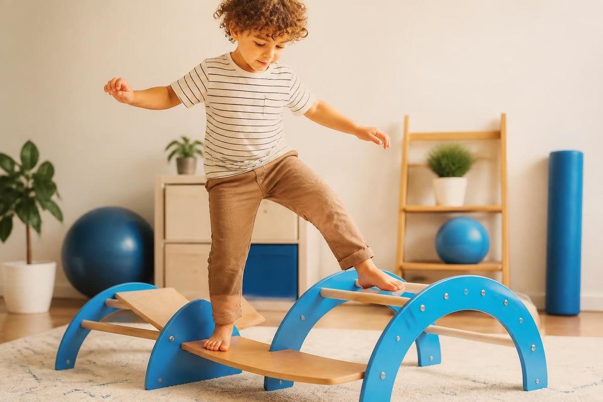 Active toys supporting child development