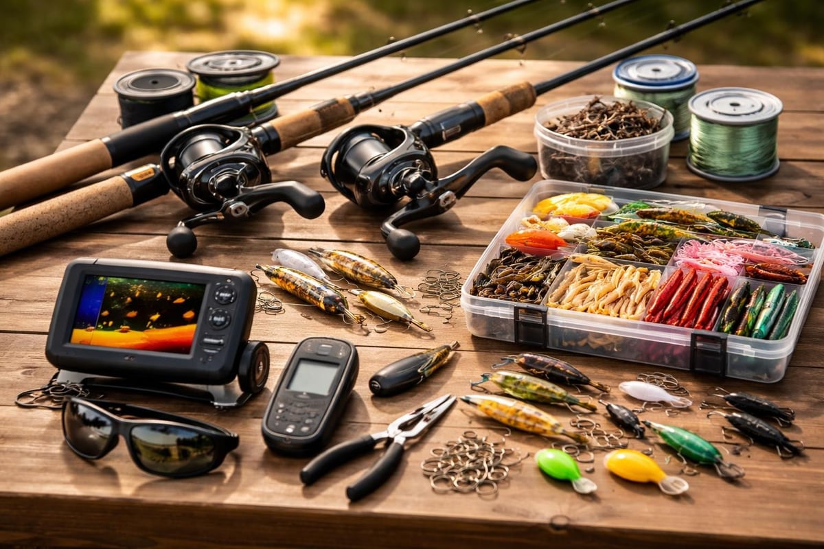 Recreational fishing equipment