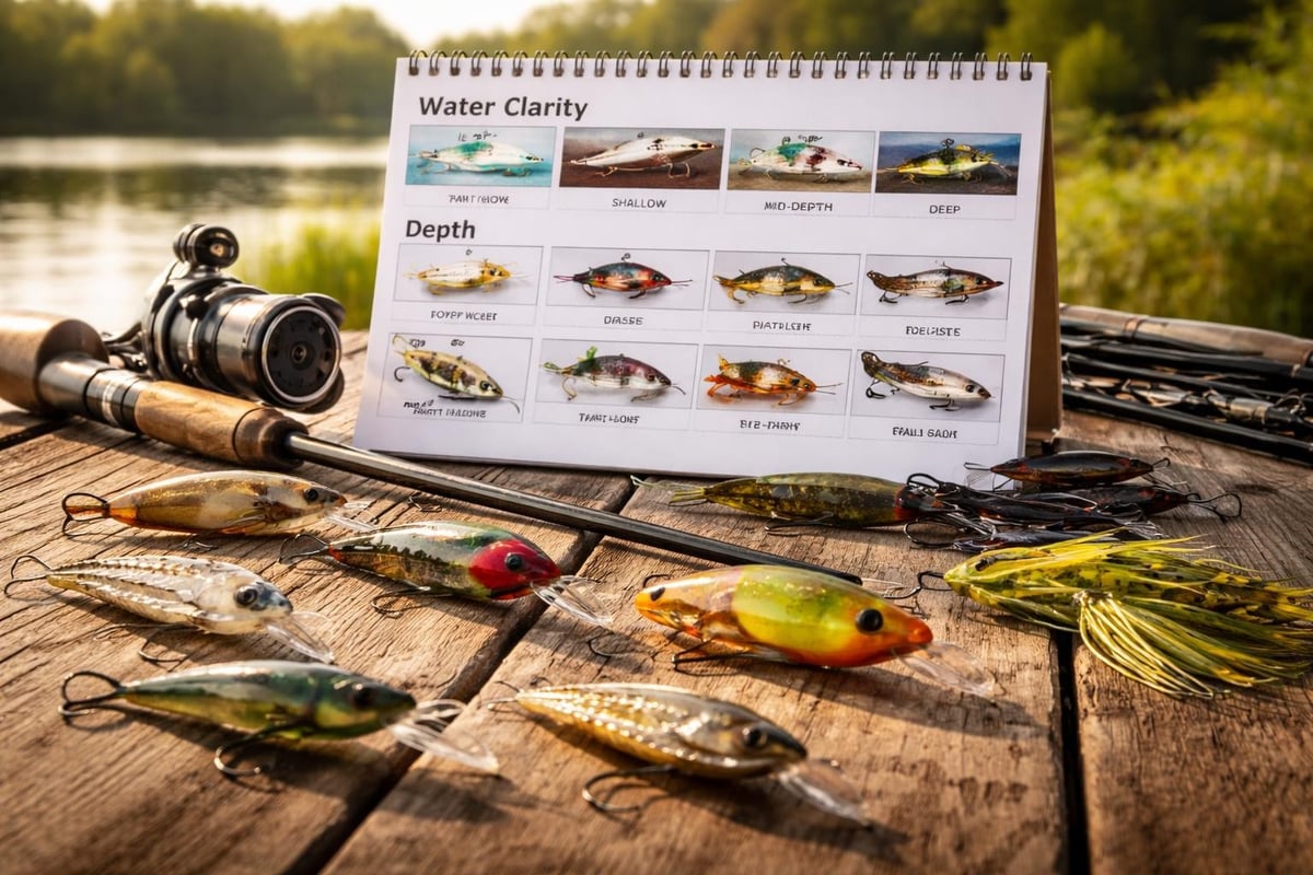 Fishing lure selection