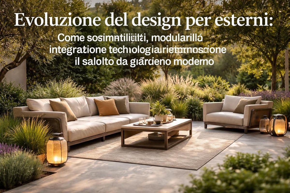 Tendenze design outdoor 2026