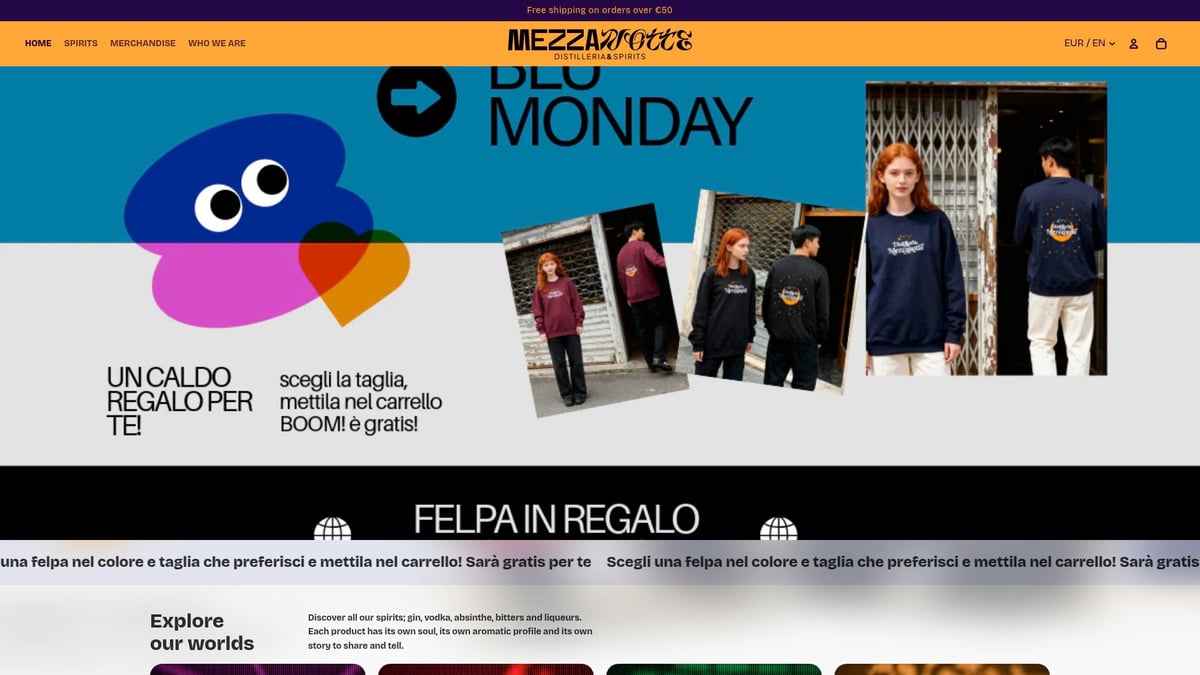 7 Idee Originali Gin Regalo Ragazza per Sorprendere nel 2026 - Midnight 🌙 London Dry Gin di Mezzanotte