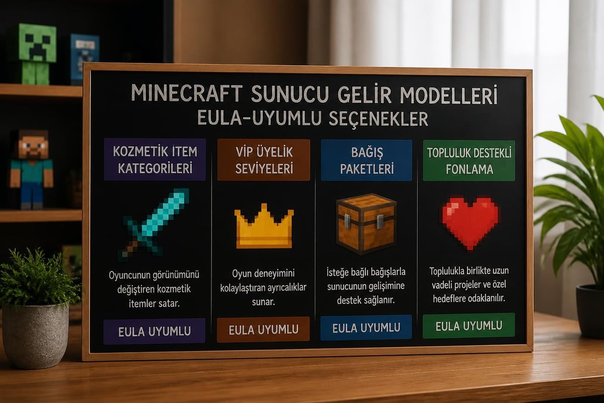 Sunucu monetizasyon stratejileri