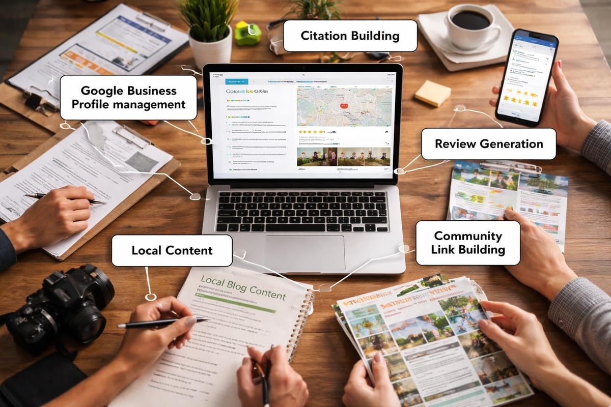 Local SEO service ecosystem