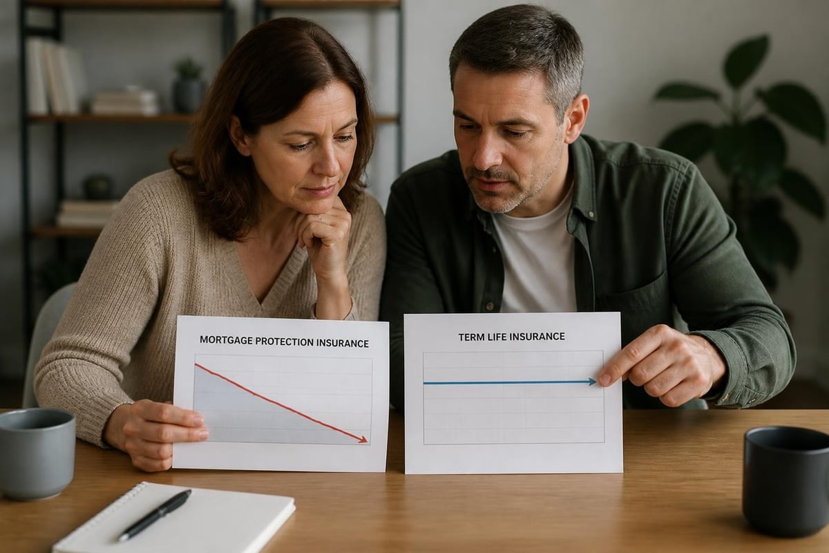 Mortgage Protection: What It Is and How It Works in 2026 1 Mortgage protection vs. term life insurance