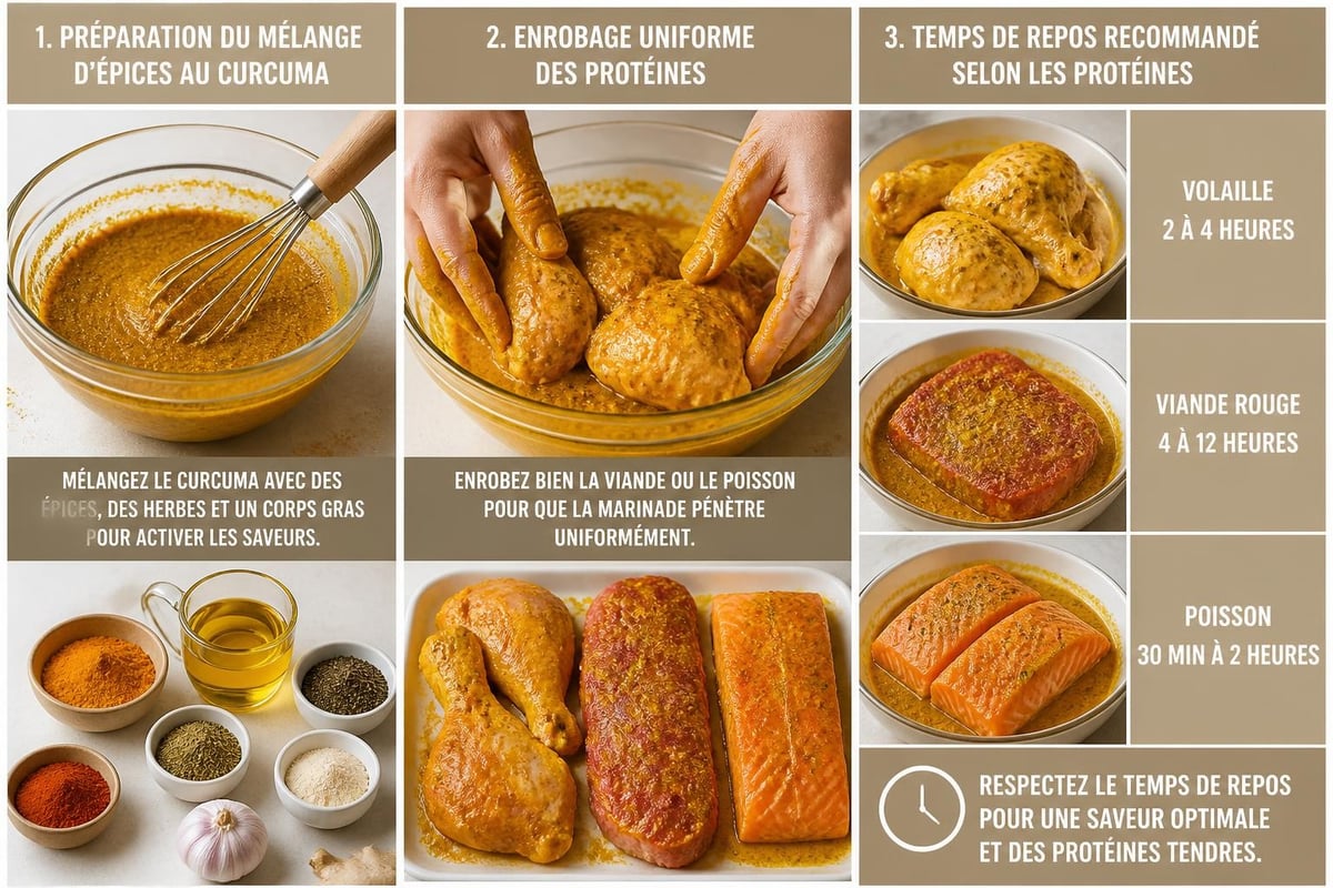Techniques de marinade
