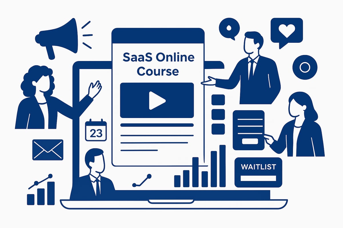 Step 3: Launching and Marketing Your SaaS Course
