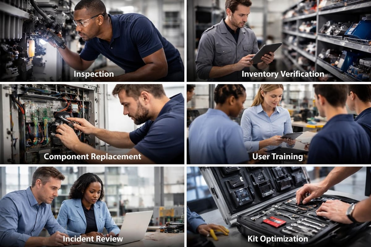 Clinical kit lifecycle management