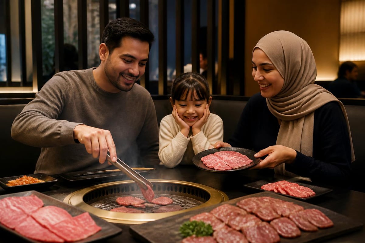 Yakiniku dining experience