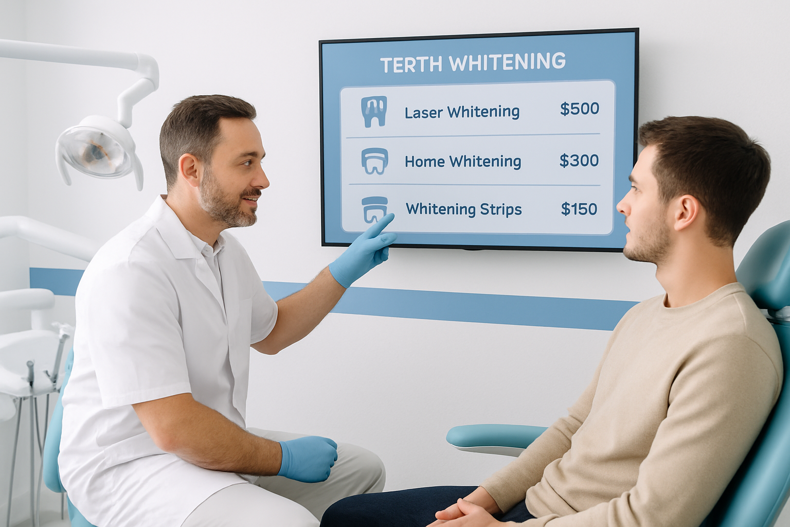 Dejavniki, ki vplivajo na ceno beljenja zob