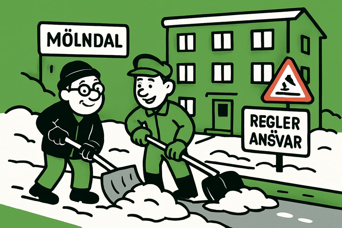 Snöröjning i Mölndal: Lagar, Regler & Ansvar