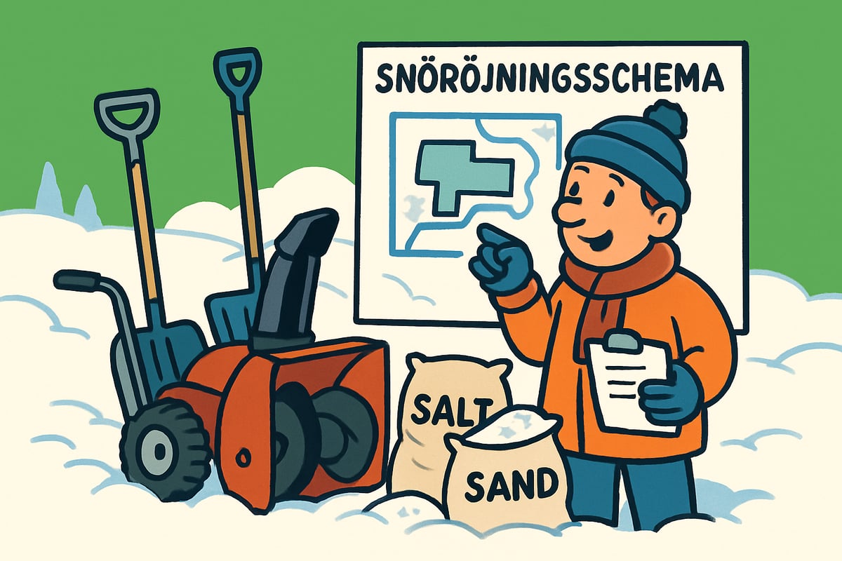 Planering av Snöröjning: Så Förbereder du dig för Vintern 2025