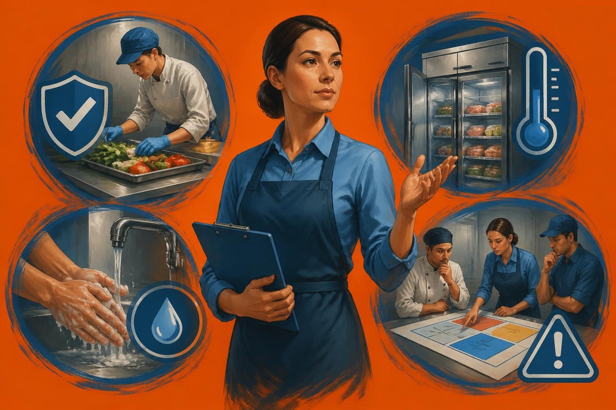 Food safety certification components