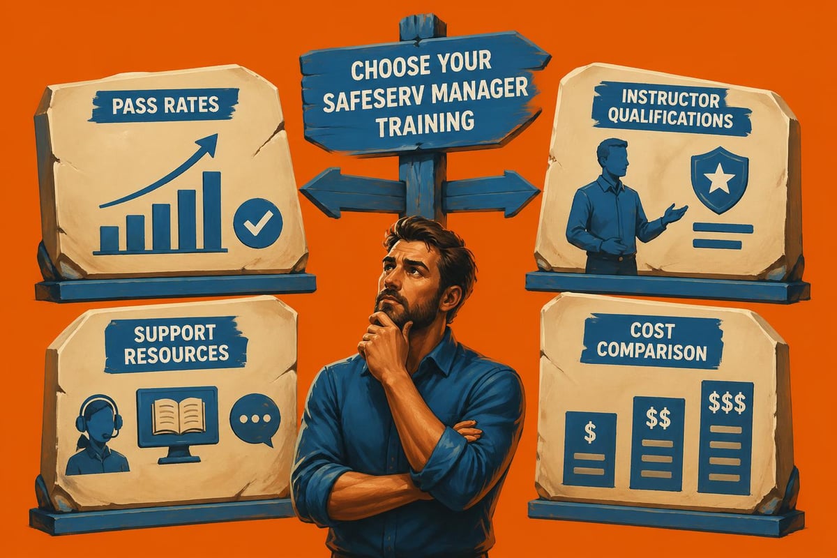 Training provider evaluation criteria