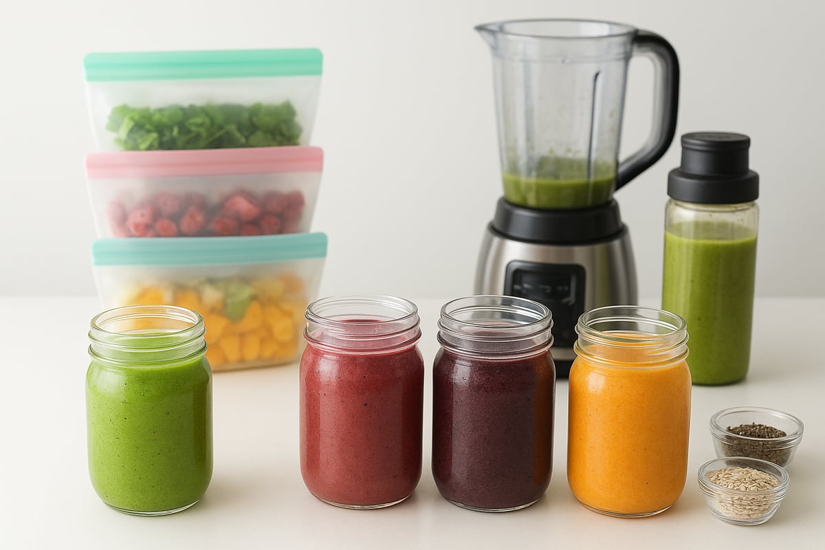 Tips for Making and Storing Smoothies Efficiently