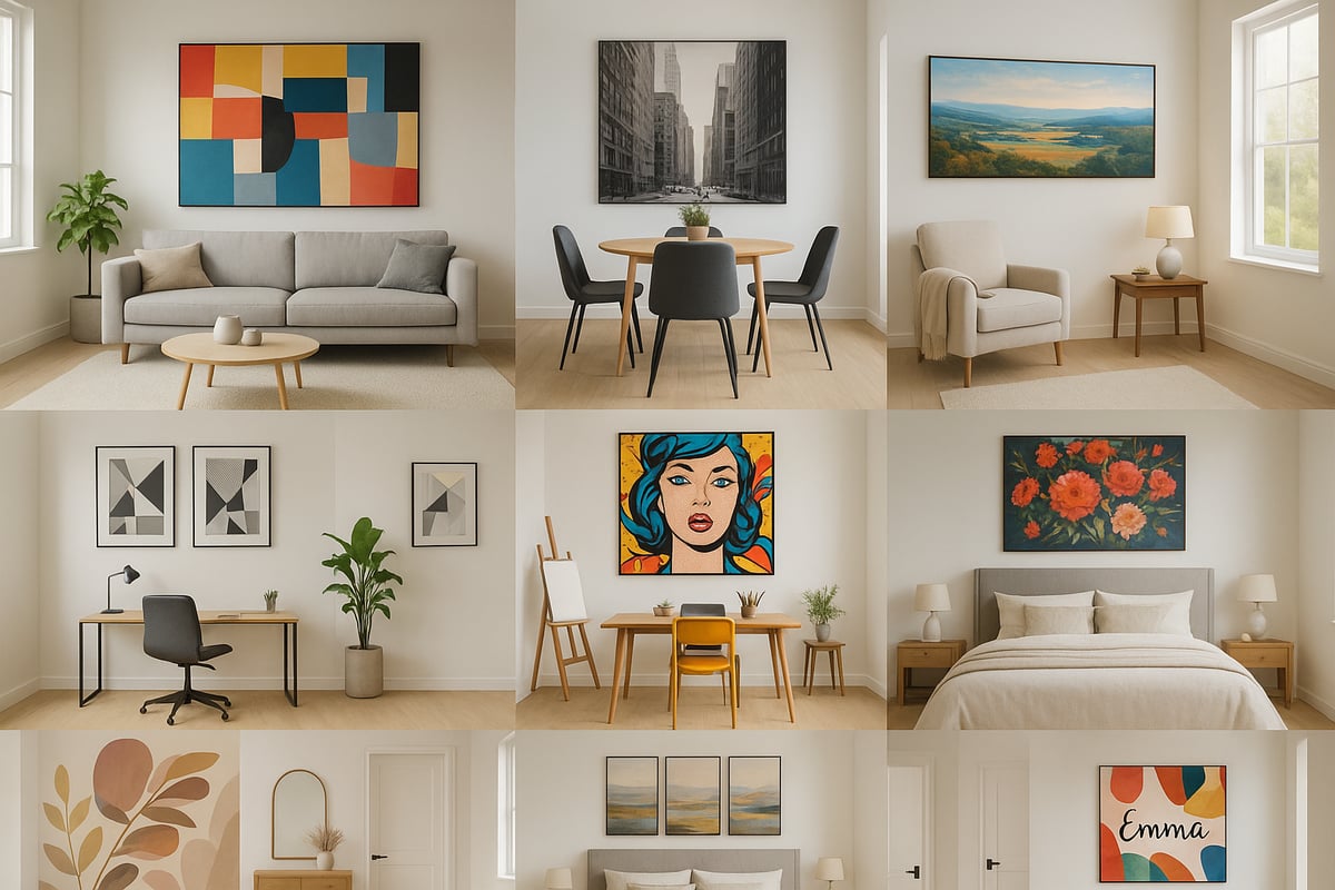 9 Stunning Large Artwork For Wall Ideas to Transform Your Space