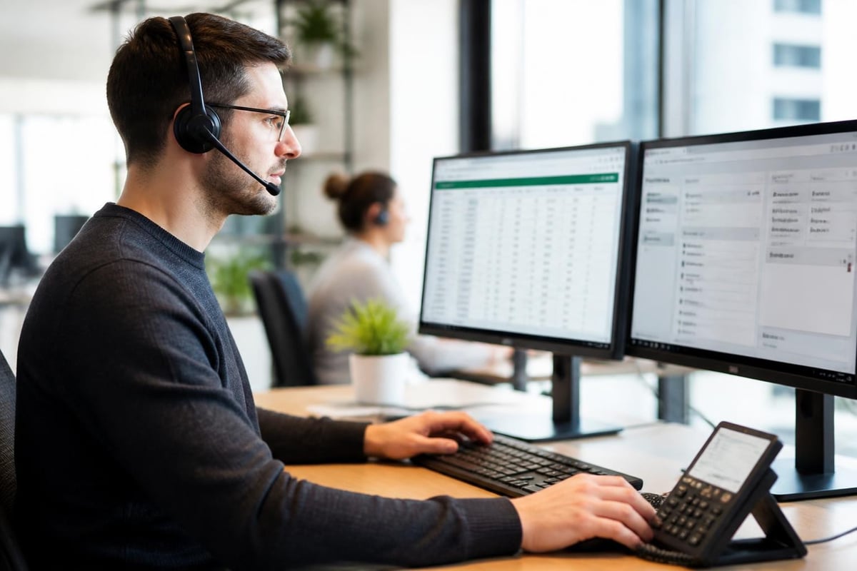 Outbound call center campaign workflow