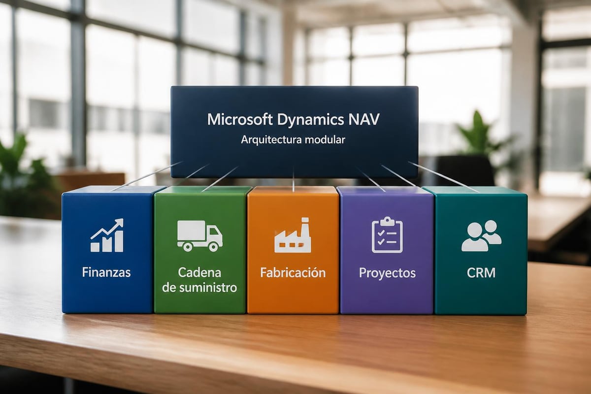 Módulos de Dynamics NAV