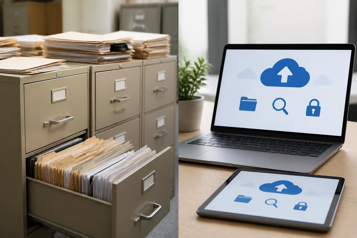 Digital vs. paper consent form management