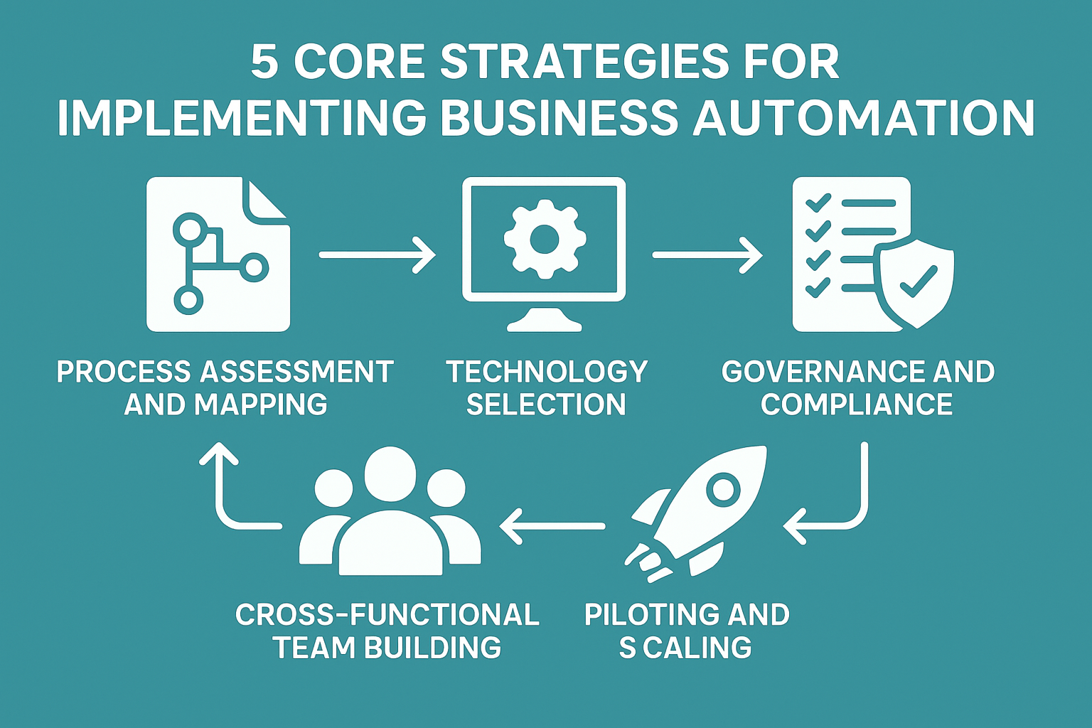Core Strategies for Implementing Business Automation