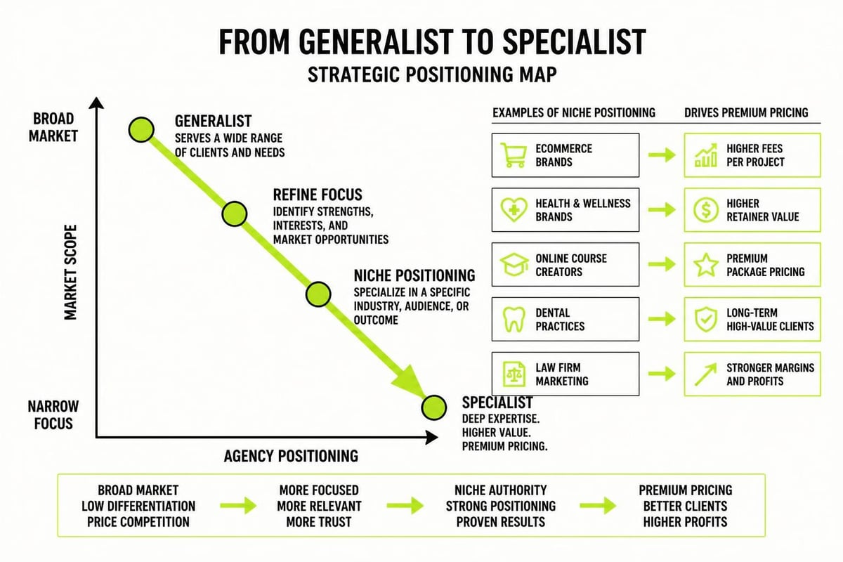 Agency niche positioning strategy