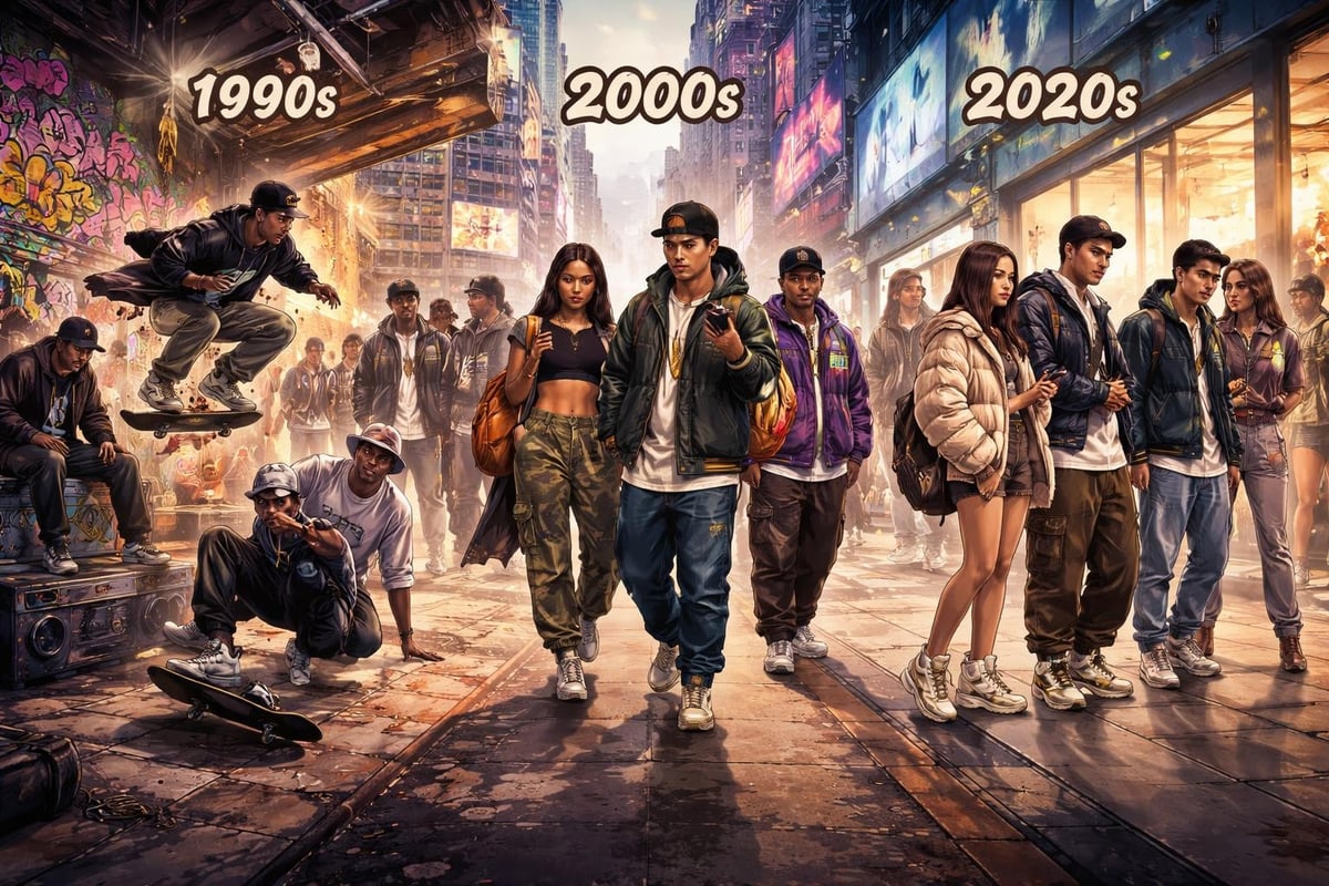 Urban streetwear brand evolution