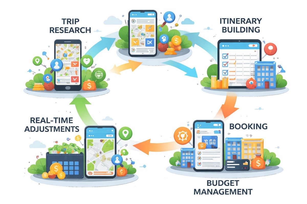 Travel planning workflow integration
