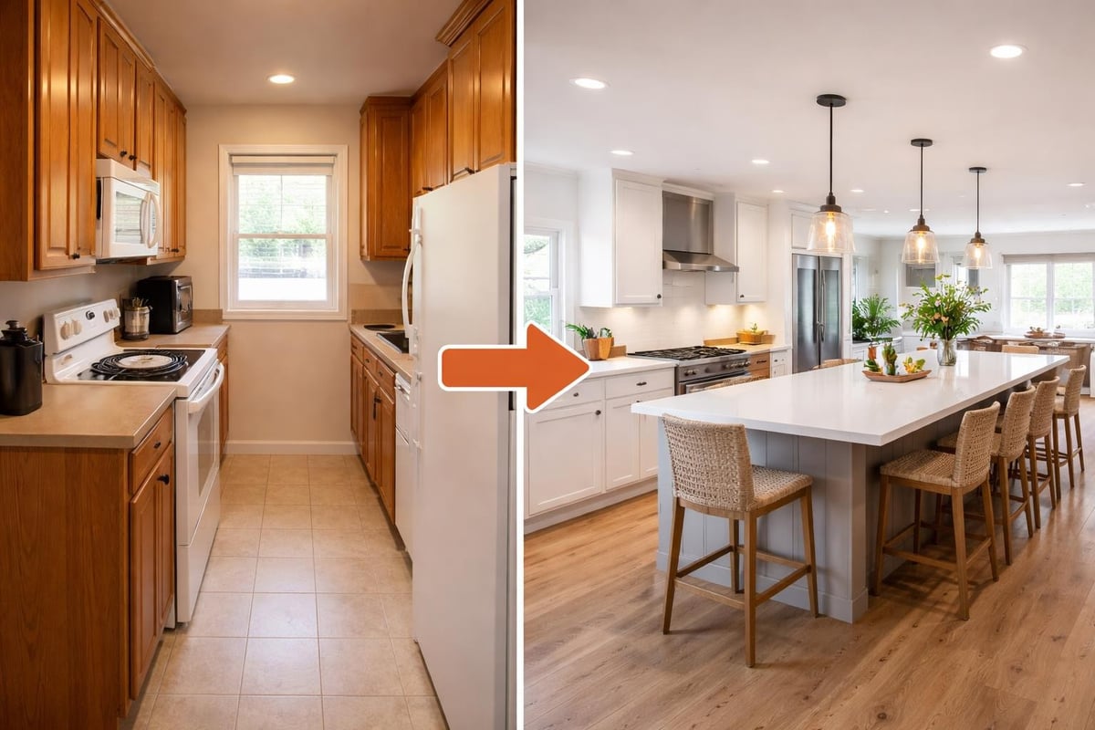 Ranch kitchen transformation