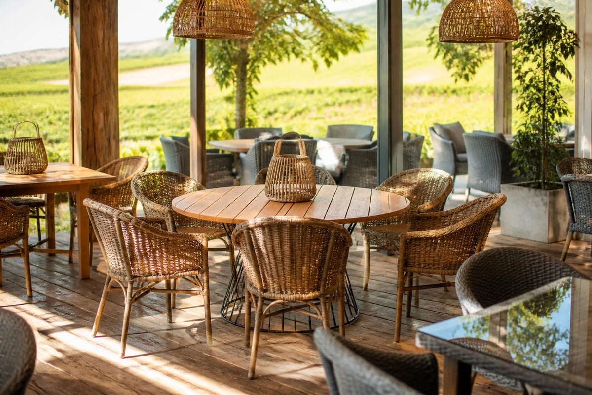 Rattan furniture styles