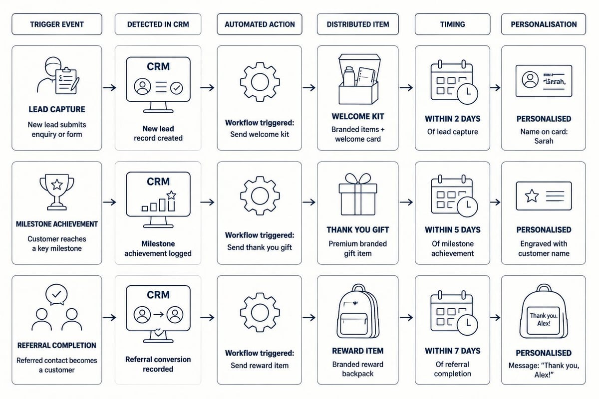 Promotional product workflow automation