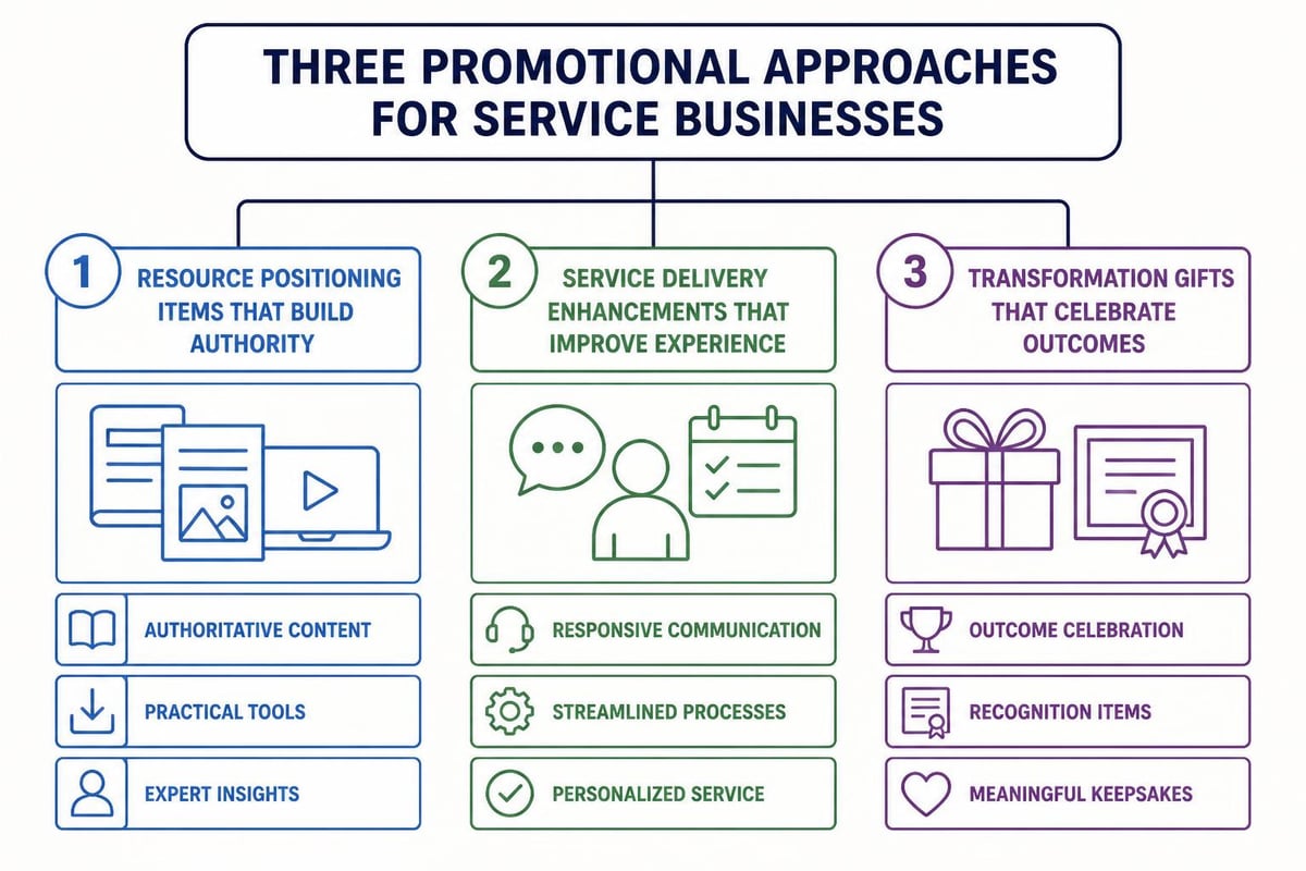 Service business promotional product strategy