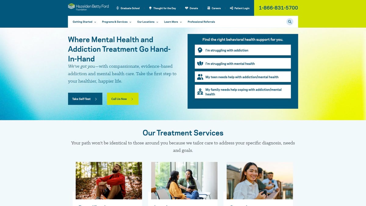 8 Best Detox Locations Near Me for a Fresh Start in 2026 - Hazelden Betty Ford Foundation – Center City, MN