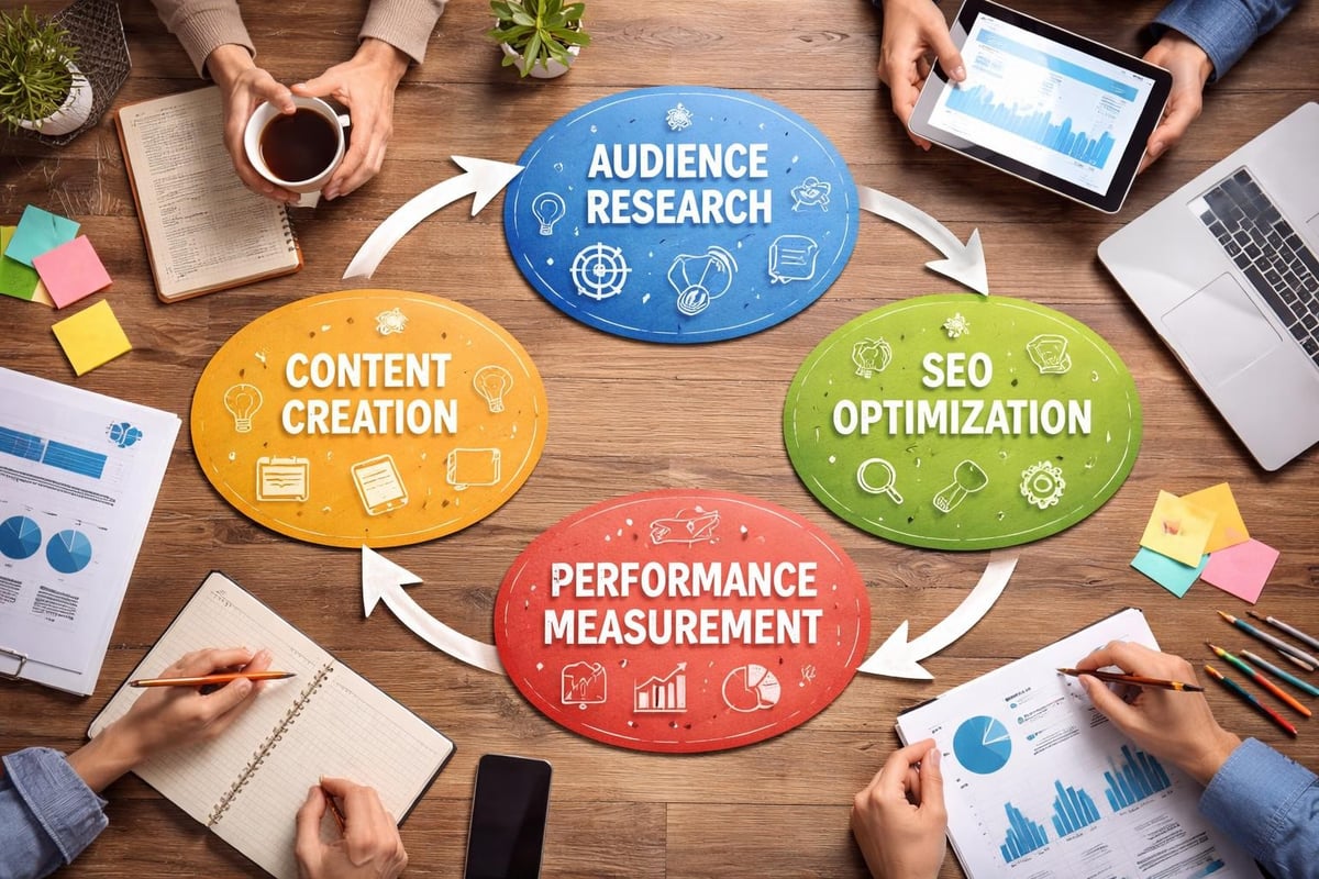 Content marketing strategy framework