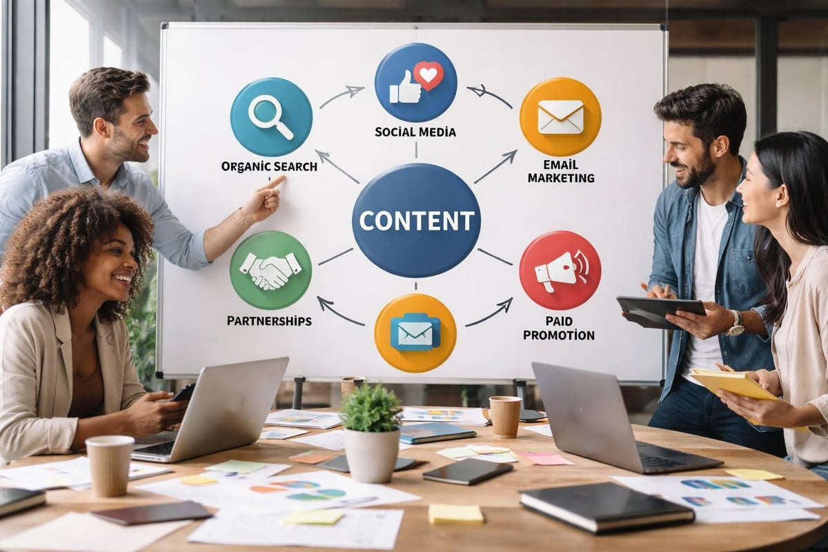 Content distribution channels