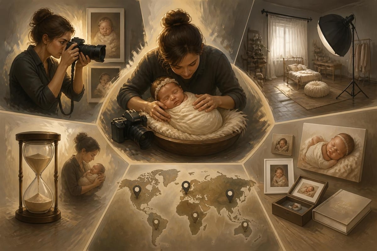 Newborn photography pricing factors