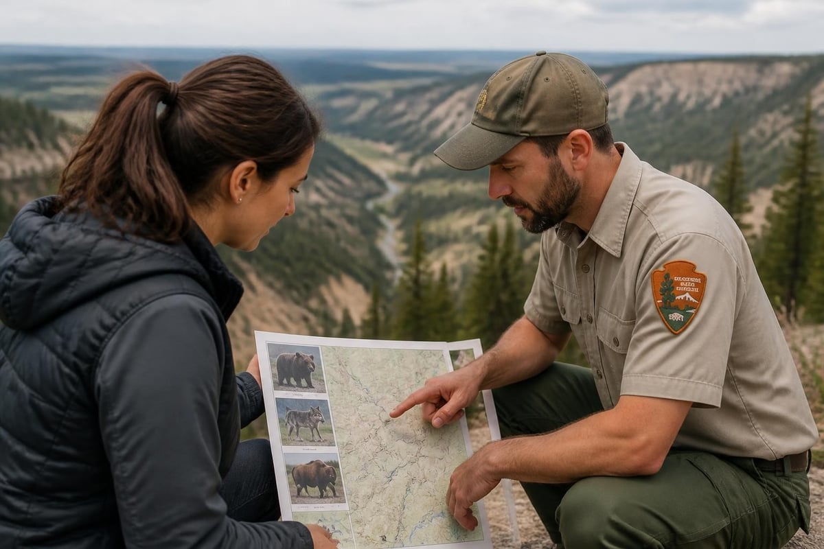 Yellowstone wildlife viewing guide