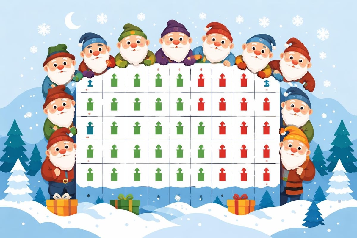 Thirteen Yule Lads calendar