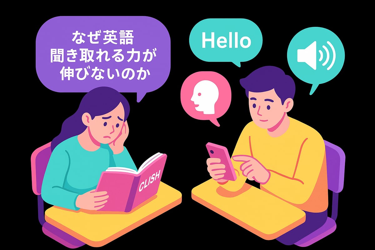 英語リスニング力が伸びない理由と日本人の壁