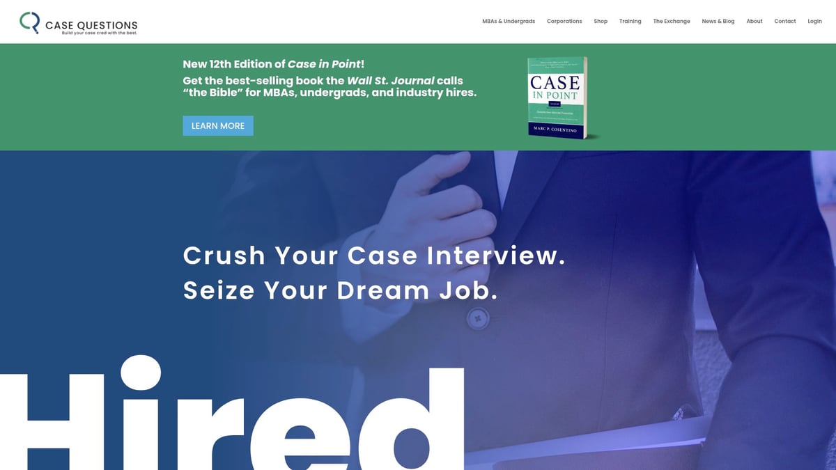 Top 7 Book on Management Consulting to Read in 2026 - Case in Point by Marc P. Cosentino