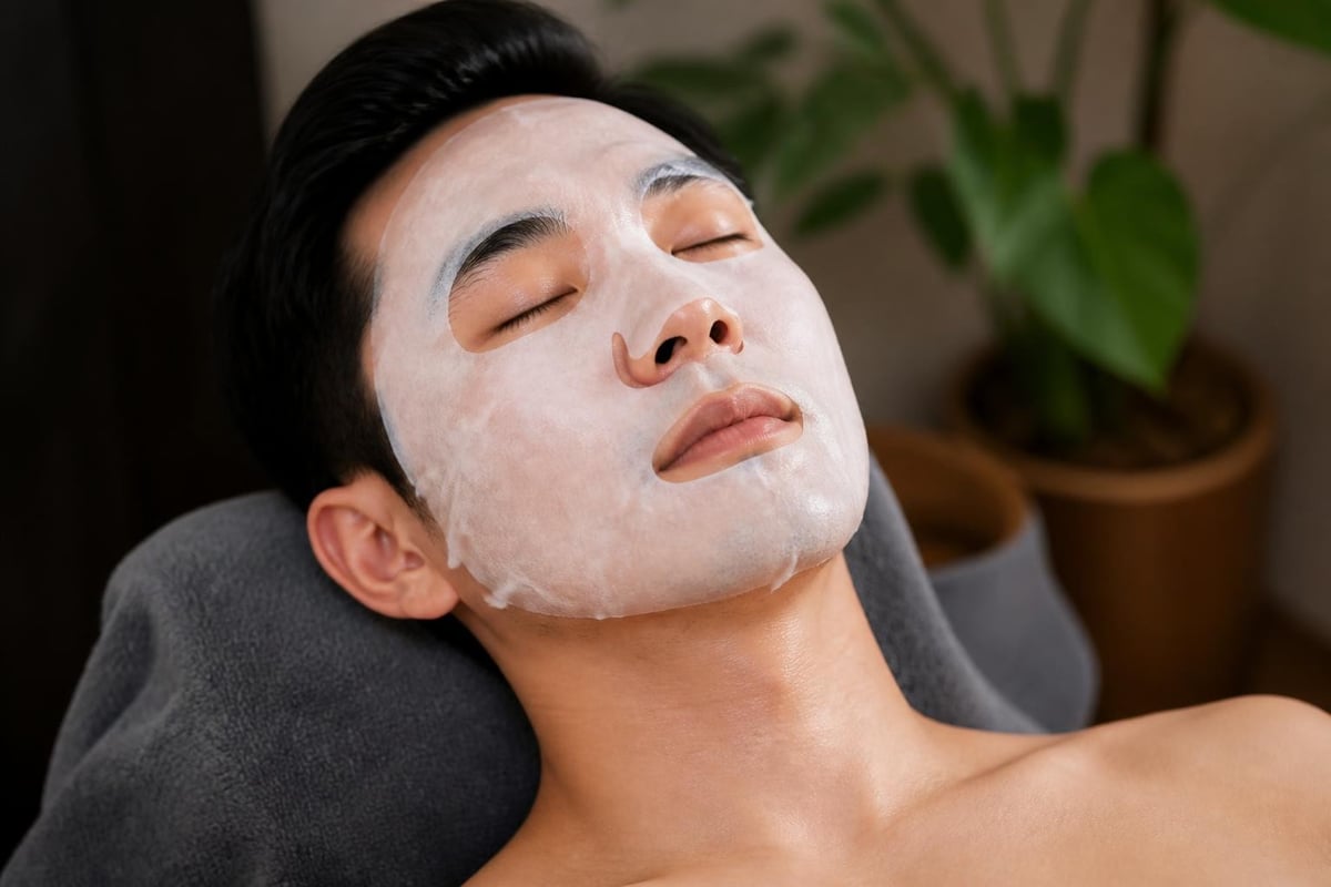 K-beauty masking science