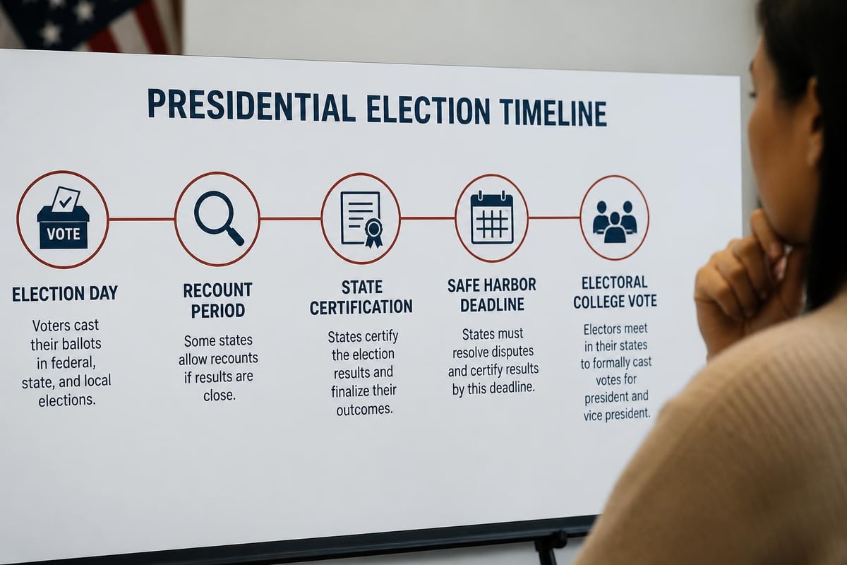 Electoral College timeline