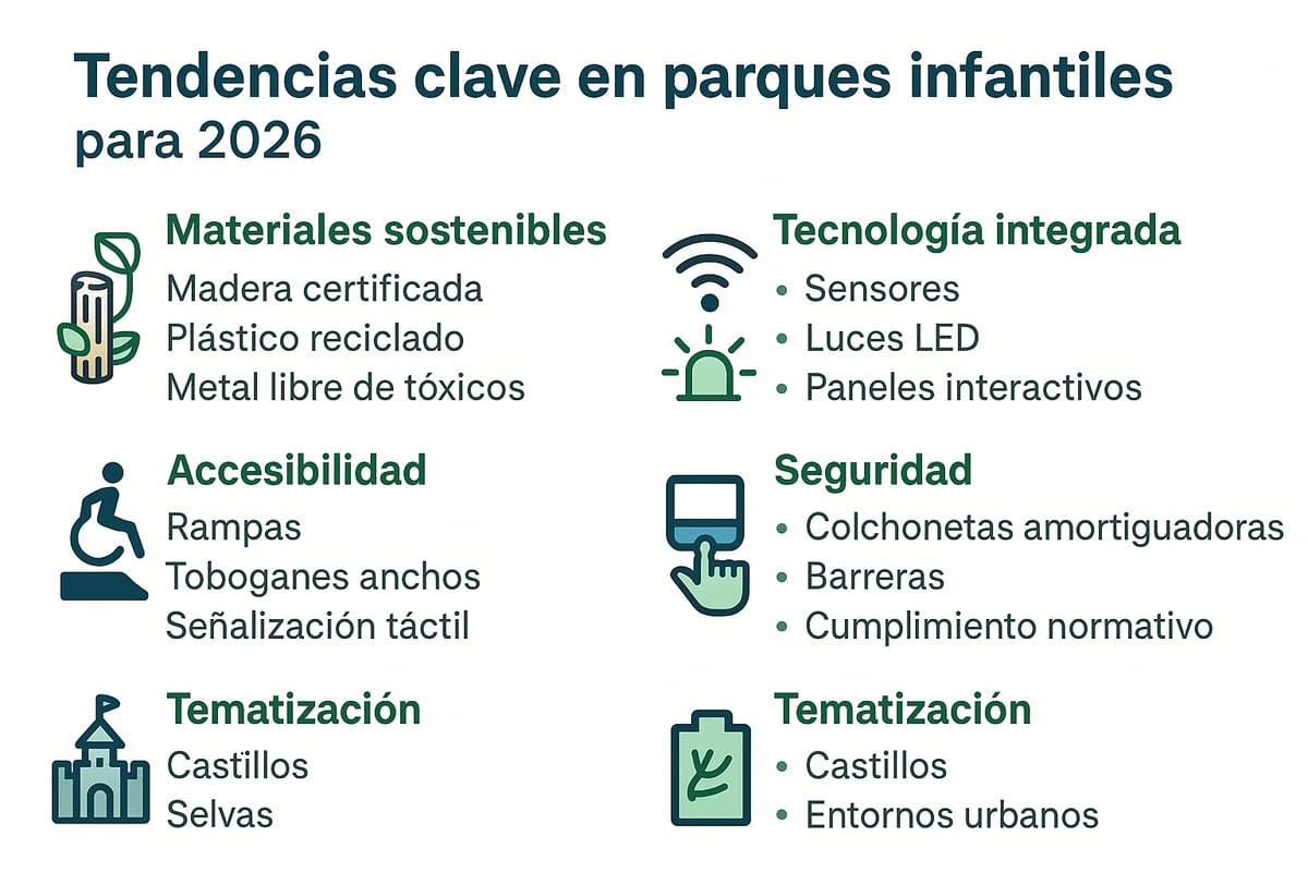 Tendencias en Parques Infantiles para 2026