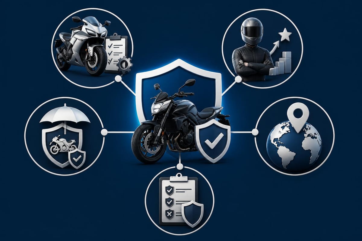 Factores calculador seguro moto