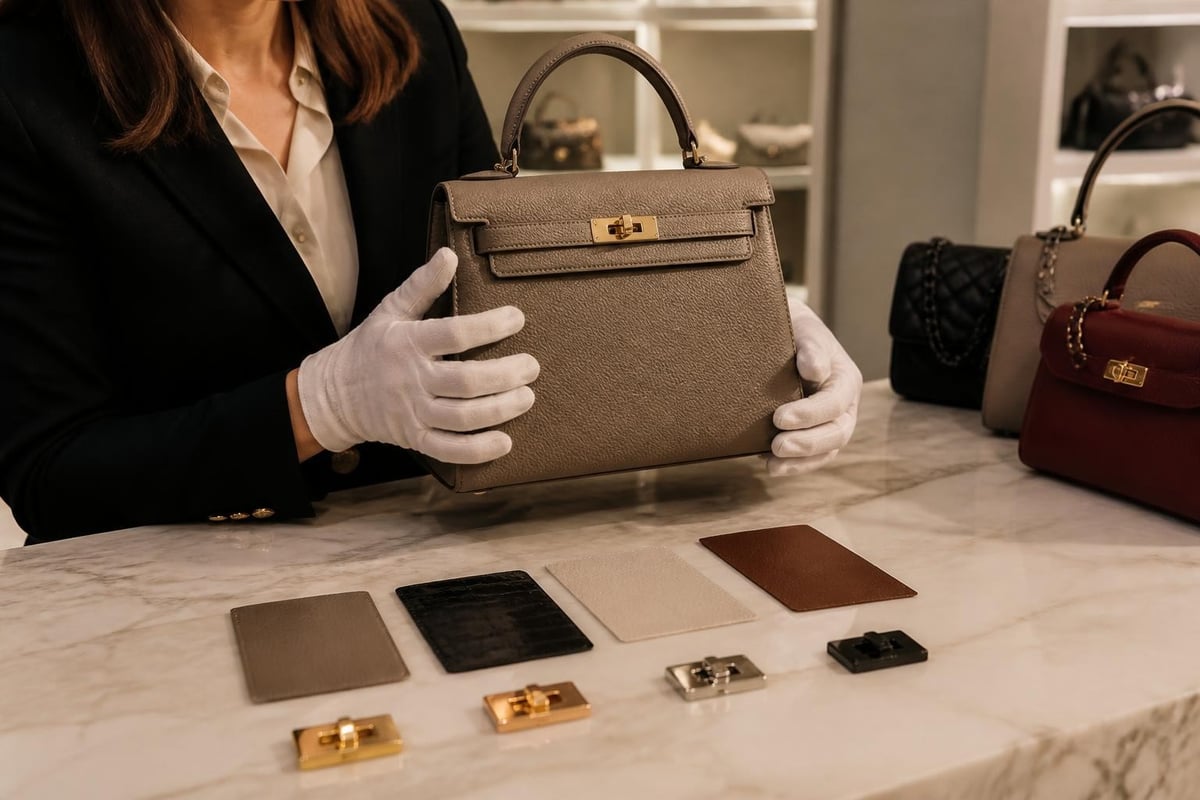 Luxury bag value factors