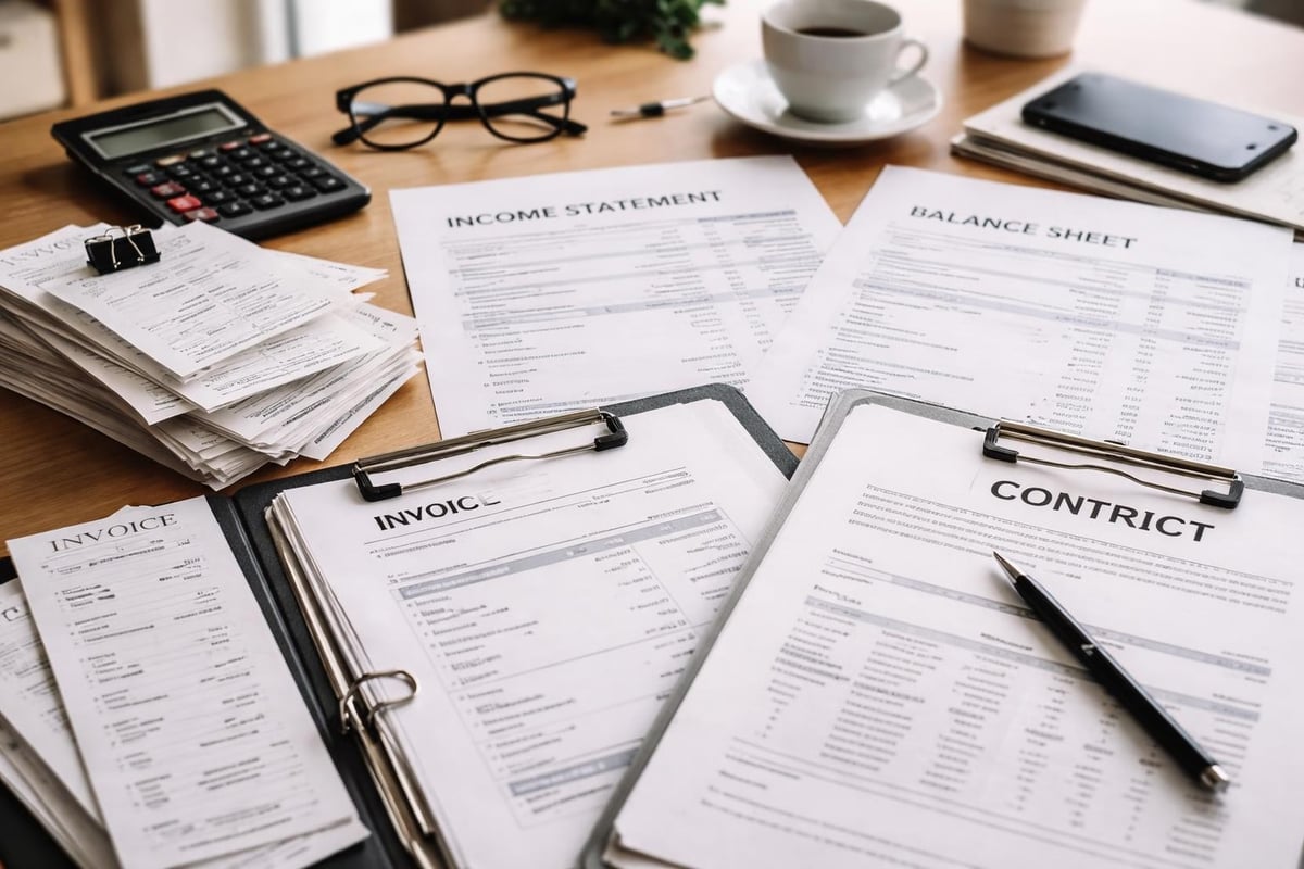 Financial audit trail components