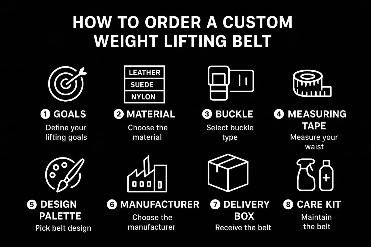 Step-by-Step Guide: How to Order and Customize Your Weight Lifting Belt